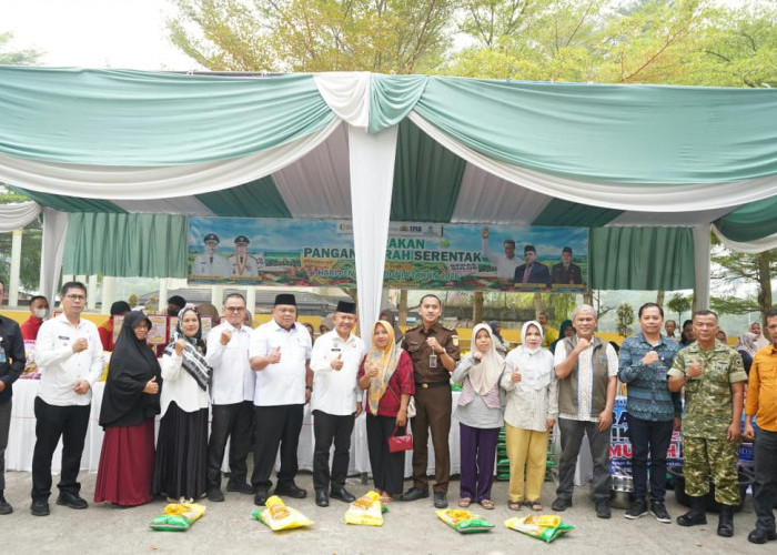 Wabup Merangin Buka Gerakan Pangan Murah, Warga Diajak Belanja Kebutuhan Pokok Lebih Hemat