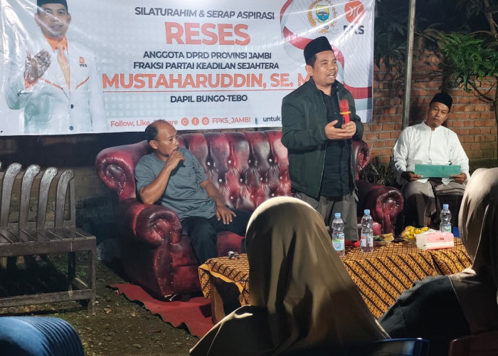 Dari Pertanian hingga Generasi Muda, Mustaharuddin Serap Aspirasi Warga Tebo hingga Malam Hari