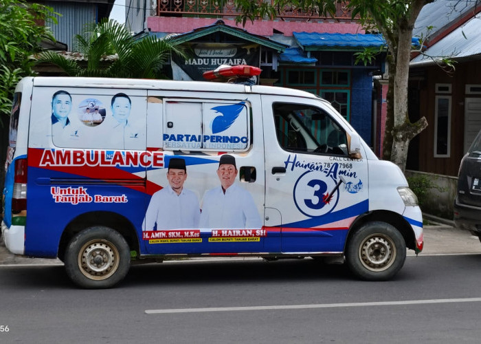 Ambulance Perindo Hairan-Amin Siap Melayani Masyarakat yang Membutuhkan, Ini Kontaknya