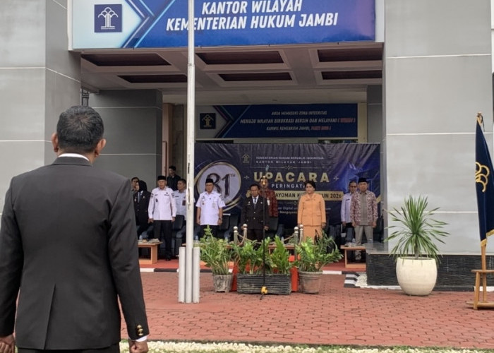 Hari Pengayoman ke-81, Kanwil Kemenkum Jambi Perkuat Transformasi Digital Pelayanan Hukum