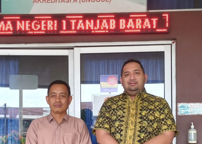 Pastikan Program Dumisake dan PIP, Waka DPRD Pinto Datangi SMAN 1 Tanjab Barat