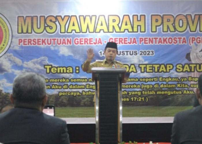 Musyawarah Provinsi PGPI Jambi, Gubernur Jambi Sampaikan Ucapannya