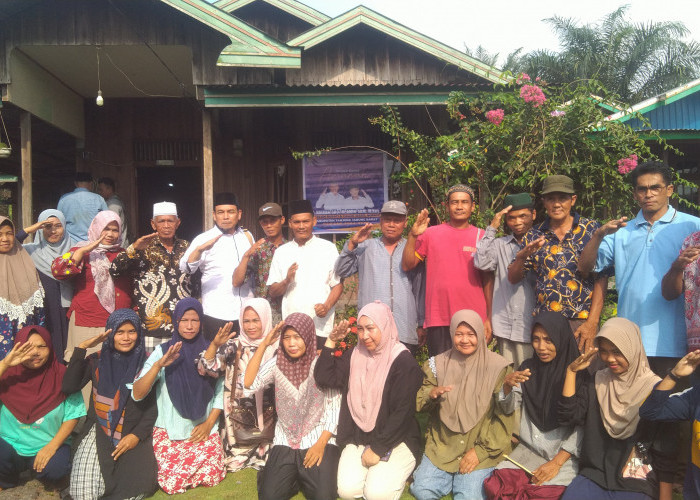 Cawabup Ustad Amin Road Show ke Sejumlah Posko di Kecamatan Bram Itam Tanjab Barat 