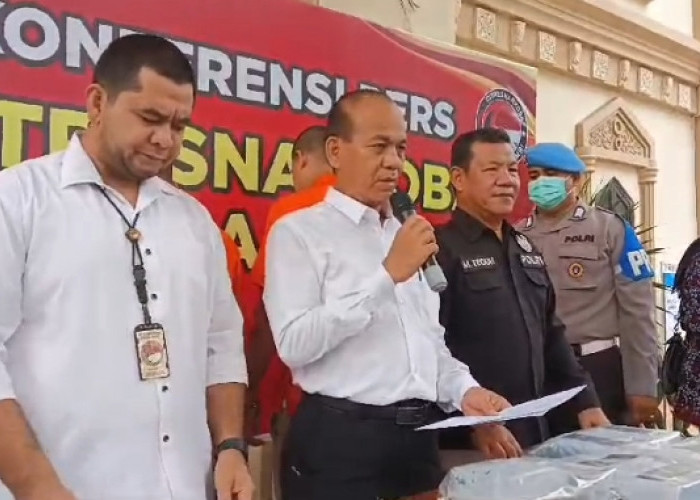 Dikendalikan Napi di Lapas Medan, Polisi Tangkap 2 Kurir Berserta Barang Bukti 7 Kilogram Sabu