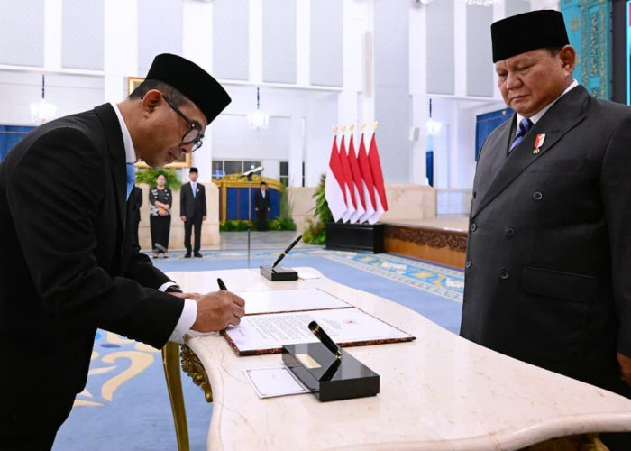Nuzran Joher Resmi Dilantik Jadi Ketua Ombudsman RI