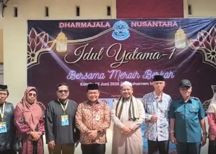 Idul Yatama 1 Digelar, Dharmajala Nusantara Jambi Bersama PCMI Ajak Tingkatkan Kepedulian Sosial  