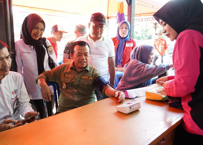 Gubernur Al Haris Harapkan Kampung Donor Darah Jadi Contoh bagi Kelurahan di Jambi