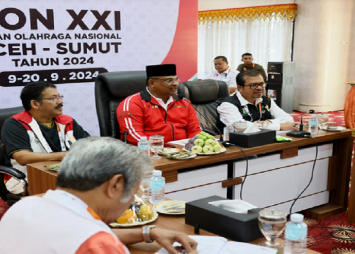 Pastikan Layanan Terbaik untuk Kontingen PON Aceh-Sumut 