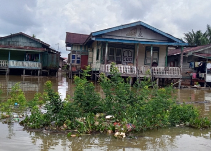 8 Kecamatan di Kota Jambi Terkena Banjir, Akses Jalan Tidak Bisa Dilalui