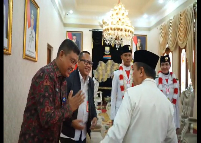 Gubernur Al Haris Sambut Bangga Fachri dan Rizki, Paskibraka Nasional Utusan Jambi