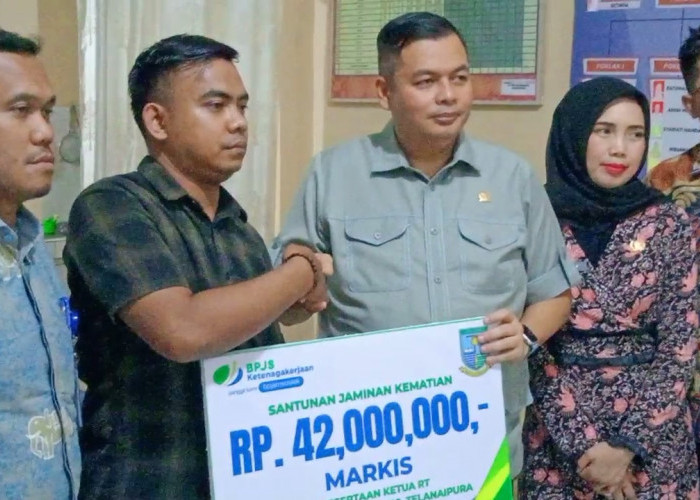 Ketua DPRD Kota Jambi Kemas Faried Berharap Santunan BPJS Ketenagakerjaan dapat Mengurangi Beban Keluarga