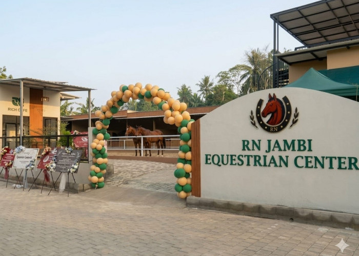 RN Jambi Equestrian Center Resmi Dibuka, Hadirkan Wisata Edukasi Berkuda Pertama di Kota Jambi