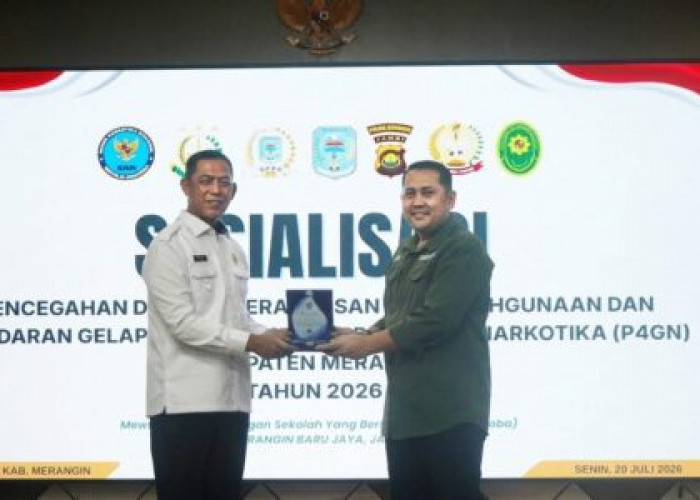 Buka Sosialisasi Bahaya Narkotika, Bupati M. Syukur: Jangan Dekati Narkoba !!!