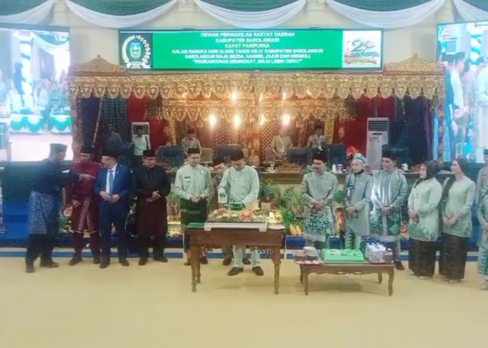 HUT ke-27 Sarolangun, Gubernur Jambi Apresiasi Capaian Pembangunan Daerah