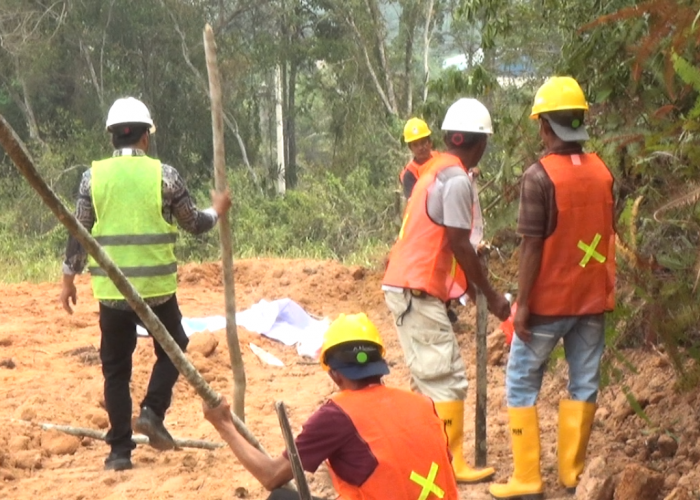 PT Muaro Jambi Unggul Mulai Bangun Tangki Penampung Minyak Sumur Rakyat