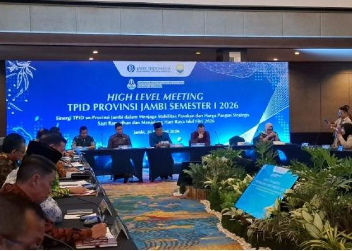 Hadiri High Level Meeting TPID 2026, Ketua DPRD Jambi Soroti Distribusi Pangan ke Luar Daerah sebagai Pemicu I