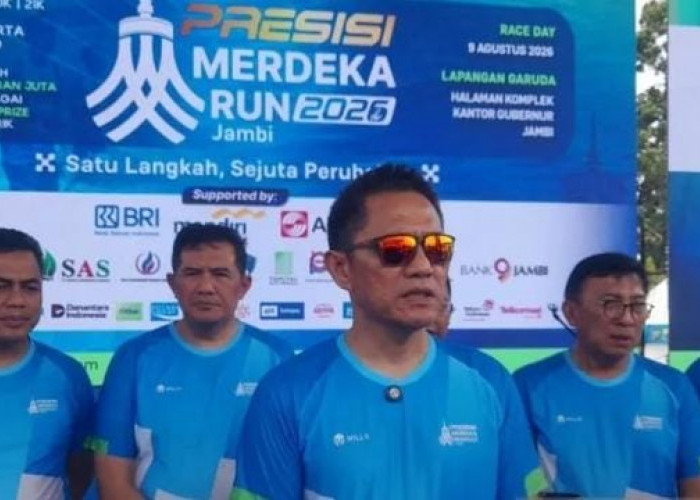 Presisi Merdeka Run 2026 di Jambi Berlangsung Aman dan Lancar