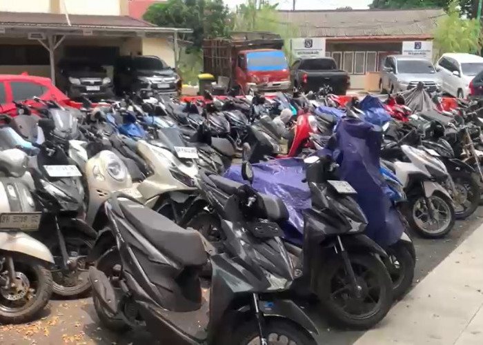 Polresta Jambi Tertibkan Knalpot Brong, 28 Kendaraan Diamankan 