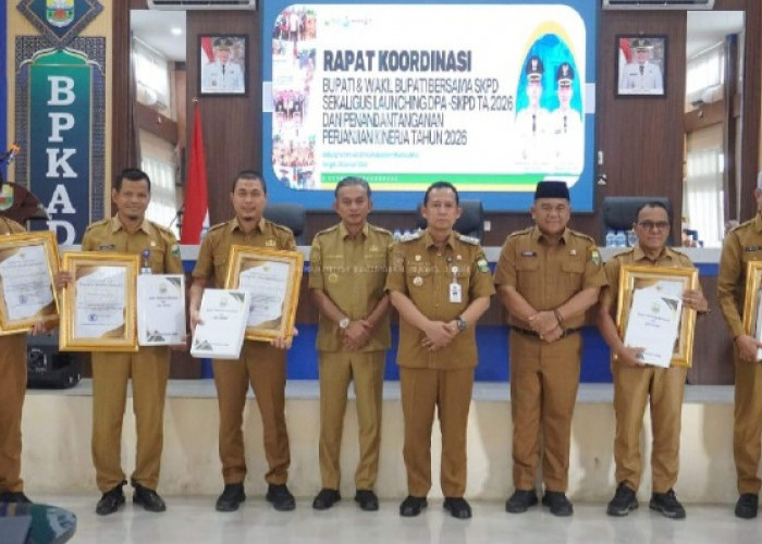 Pimpin Rakor SKPD, Bupati BBS Minta SKPD Tidak Tunda-Tunda Pekerjaan