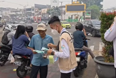 Antisipasi Dampak Kabut Asap, Dinkes Jambi Bagikan 2.000 Masker dan Buka Posko Kesehatan