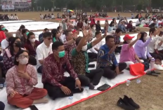 Ratusan Umat Kristiani Jambi Gelar Doa Bersama Memohon Hujan di Tengah Kabut Asap