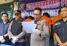 Polsek Jambi Selatan Bekuk Komplotan Spesialis Jambret Perhiasan Emas