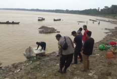 Polisi Bubarkan Perburuan Benda Bersejarah di Sungai Batanghari