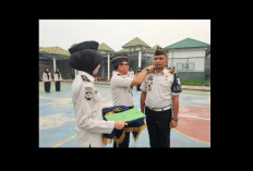 Apresiasi Negara atas Kinerja, Tiga Petugas Lapas Kuala Tungkal Naik Pangkat