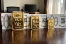 Harga Emas Antam Naik, Tembus Rp2,711 Juta per Gram