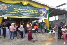 500 Paket Berbuka Puasa Gratis Dibagikan Setiap Hari di Kota Jambi