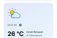  Prakiraan Cuaca Jambi Hari Ini, Jumat 24 Juli 2026