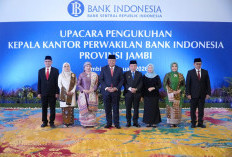 Gubernur Al Haris Hadiri Pengukuhan Tedy Arief Budiman sebagai Kepala BI Jambi yang Baru
