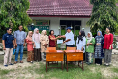 Dukung Asta Cita, PTPN IV Regional 4 Bantu 30 Set Meja Kursi Sekolah