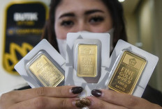 Berikut rincian harga emas tiga merek di Pegadaian pada Kamis ini