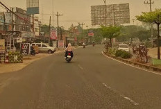Diselimuti Asap Pekat, Langit Kota Jambi Menguning hingga Indeks Kualitas Udara Kategori Sangat Tidak Sehat