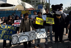 Tuntut Transparansi Data Karhutla, Aktivis Lingkungan Malaysia Gelar Aksi Protes di Depan KBRI Kuala Lumpur