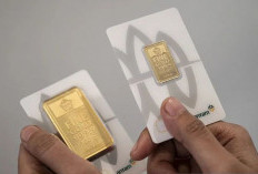 Kamis pagi ini harga emas Antam turun kembali ke Rp2,850 juta/gr