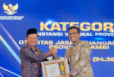 OJK Provinsi Jambi Sabet Anugerah Keterbukaan Informasi Publik