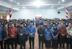 Lantik 237 Kepala Sekolah, Bupati M. Syukur Sampaikan 4 Pesan Penting