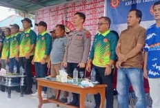 Bupati Hurmin Buka Open Turnamen Sepak Bola Karang Taruna Cup Desa Lidung