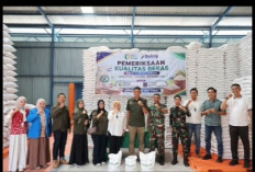 Pastikan Kualitas Beras Bulog, DKP Tanjab Barat Cek Sebelum Disalurkan