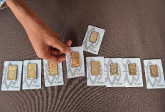Harga Emas Antam Turun Rp15.000, Kini Dibanderol Rp2,63 Juta per Gram