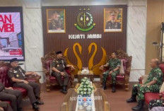 Kajati Jambi Terima Silaturahmi Danrem 042/GAPU, Perkuat Sinergi