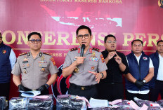 Teng! Polda Jambi Ungkap Peredaran Narkotika Skala Besar, Sita 20 Kg Sabu dan Ribuan Butir Ekstasi