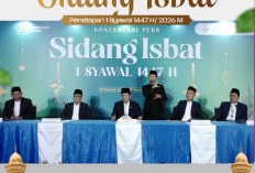 Pemerintah Tetapkan 1 Syawal Jatuh Pada Hari Sabtu