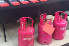 Polda Jambi Ungkap Kecurangan Pengurangan Isi Tabung Gas Elpiji 12 Kilogram