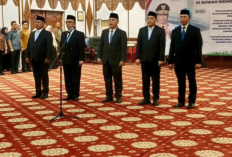 Gubernur Al Haris Lantik Lima Pejabat Pimpinan Tinggi Pratama di Lingkungan Pemprov Jambi  