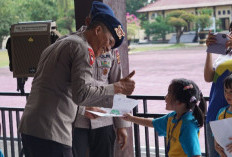 Preschool Field Trip, Siswa TK Kurnia Global School Belajar Tugas Brimob 