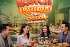 Nikmati Makan Siang Puas Tanpa Batas di Promo Spesial “10.10 Shocking Lunch (Maksibar)” Hanya di Luminor Hotel