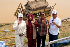 Wabup A. Khafidh Hadiri Pembukaan Lomba Perahu Tradisional, Merangin Usung Rumah Tuo Tabir